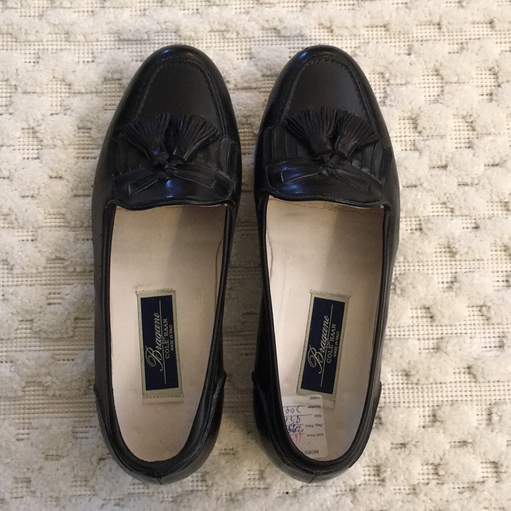 Men’s Cole Haan “Bragano” Leather Tassel Loafers